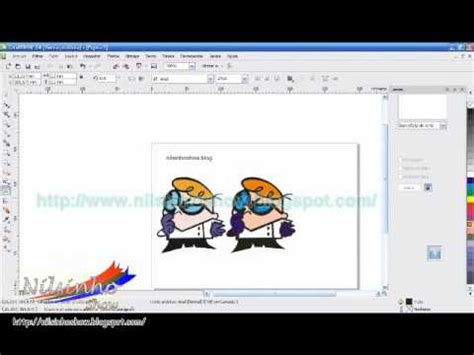 Vetorizando Uma Imagen Jpeg No Corel Draw X4 Parte 3 YouTube