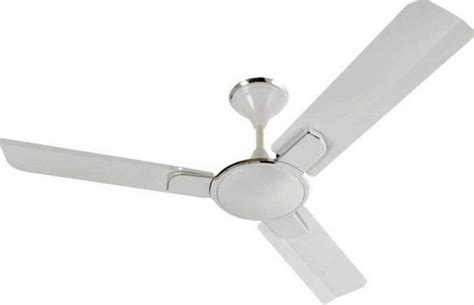 White Indoor Aluminium Three Blade Ceiling Fan Energy Efficiency Rating ...