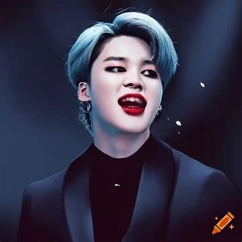 Picture Of Bts Jimin As A Vampire On Craiyon