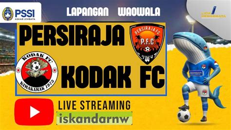 Live Semifinal Liga Persebata Persiraja Vs Kodak Fc Youtube