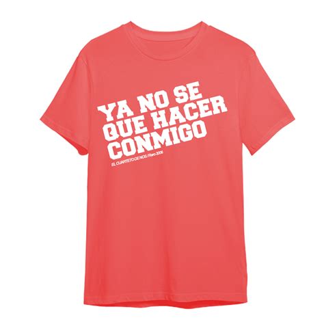 Polera Ya No Se Que Hacer Conmigo Cuarteto De Nos Merch Web Oficial Chile Brasil Ecuador