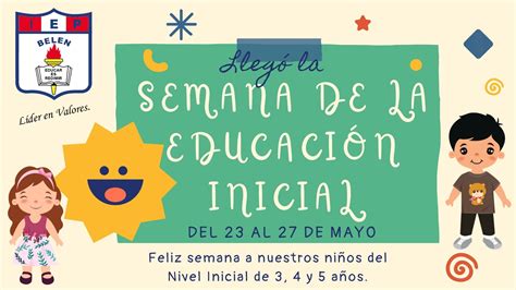 Semana De La Educación Inicial