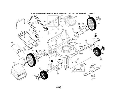 Craftsman 247 Mower Parts Diagram Craftsman 12a Sears Mower