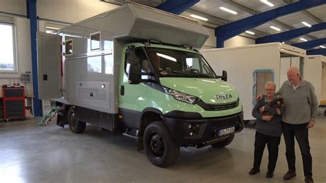 Offroad Wohnmobil Statt Altersheim Bernhard 70 Claudia 63 Iveco