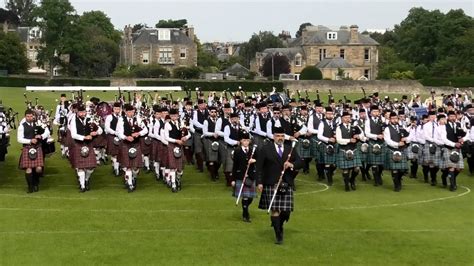 Powerful Scotland The Brave Played By Massed Pipes Drums Prize