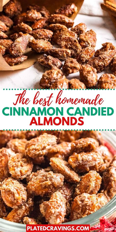 Easy Cinnamon Candied Almonds Candied Almonds Easy Cinnamon Almond