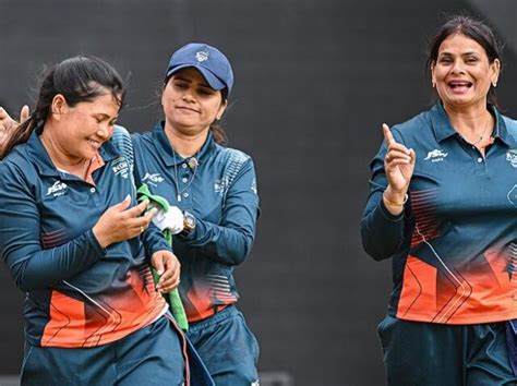 Cwg 2022 India Bags Historic Gold In Womens Four Lawn Bowl Event