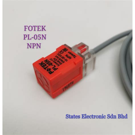 FOTEK PL 05N Inductive Proximity Switch Sensor NPN NO 10 30VDC