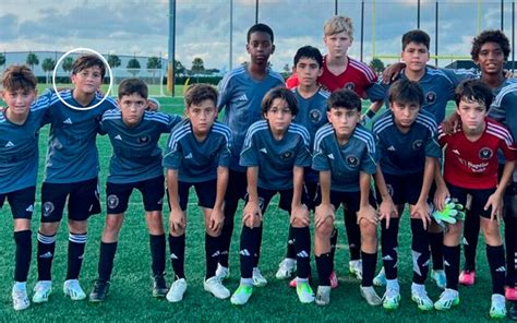 Thiago Messi debutó en el Inter Miami Sub 12 Diario La Tribuna