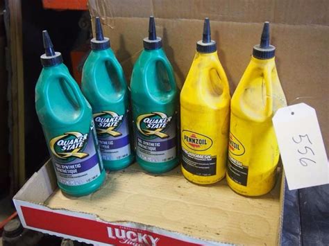 Pennzoil Synchromesh Tranny Fluid 2 Quaker State Full Thinsetic