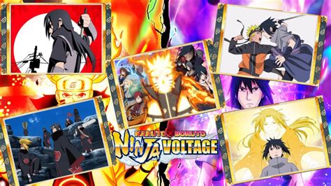 Naruto X Boruto Ninja Voltage Новое обновление новые карты Youtube