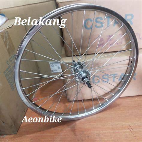 Jual Velg Pelek Set Jadi Ukuran Inch Untuk Sepeda Ukuran Inch