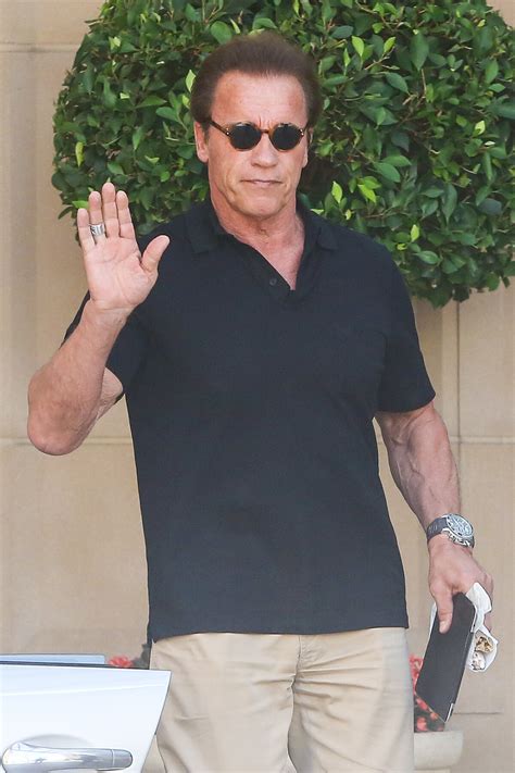 Photo Arnold Schwarzenegger avait invité sa famille dont Maria