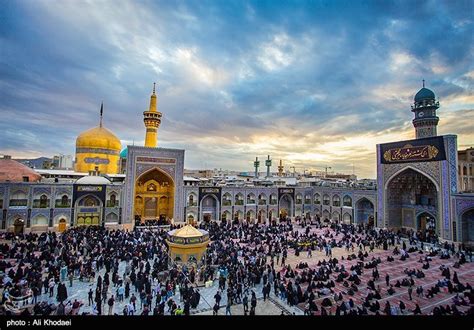 Pilgrims In Holy Shrine Of Imam Reza As In Mashhad Photo News