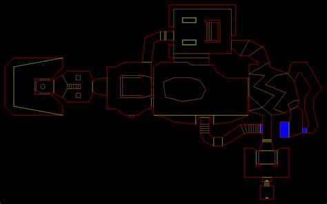 PC Doom/Ultimate Doom level E1M1, HANGAR: Official Secrets