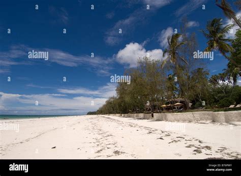 Diani Beach Near Mombasa Kenya Stock Photo Alamy