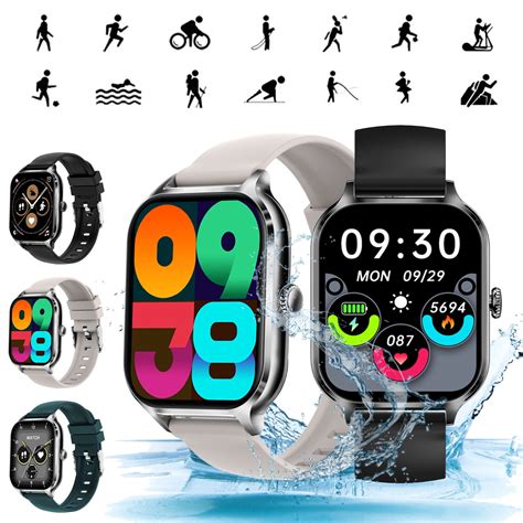 Intelligent Bluetooth Smartwatch, Call Connectivity, Fitness Tracker
