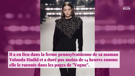 Non Stop People Gigi Hadid Maman Elle Raconte Les D Tails De Son