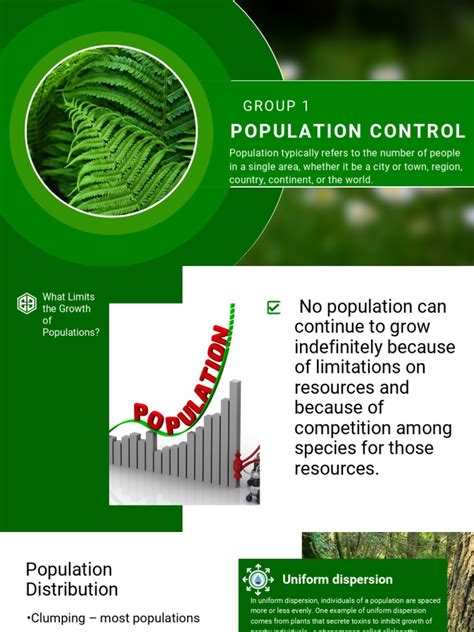 Green Modern Ecology Ecosystem Presentation Template | PDF | Biological ...