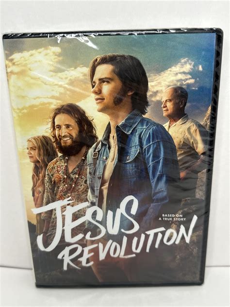 Jesus Revolution Dvd 2023 Widescreen Joel Courtney Kelsey Grammer Sealed Ebay