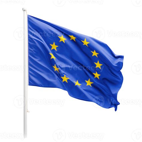 eu flag isolated illustration  png