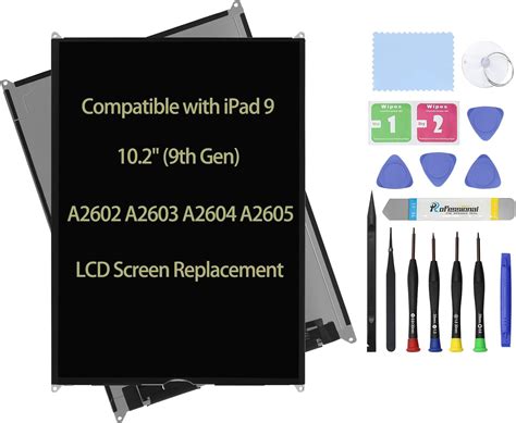 Amazon Daplinno LCD Screen Replacement 10 2 Compatible With IPad