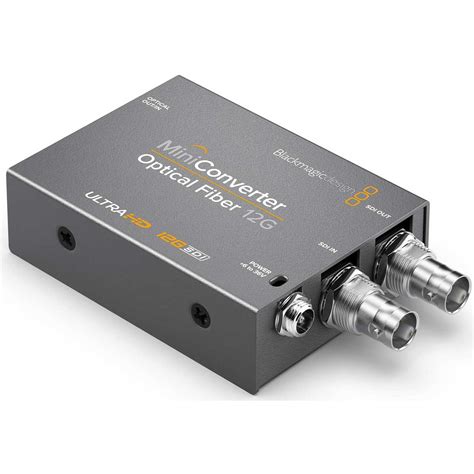 Blackmagic Design Convmof G Mini Converter Optical Fiber G Bi