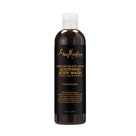 Shea Moisture African Black Soap Body Wash 13oz