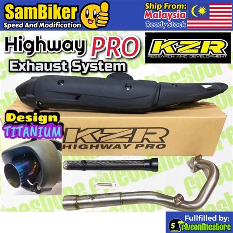 Kzr Highway Pro Mm Mm Racing Exhaust Pipe Y Zr Vf I Y Vf I