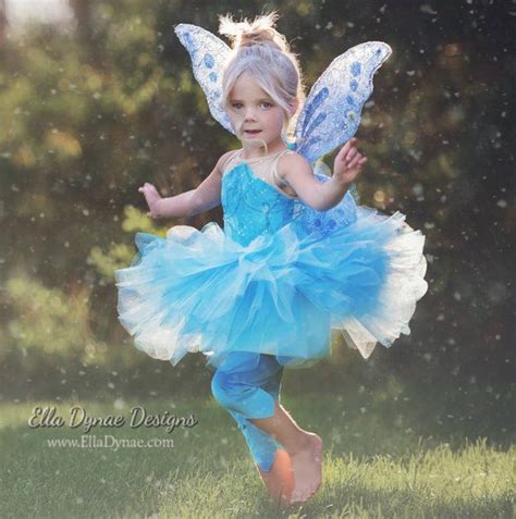 DELUXE PERIWINKLE FAIRY COSTUME INCLUDES: ~ Deluxe Tutu Dress ~ Full ...