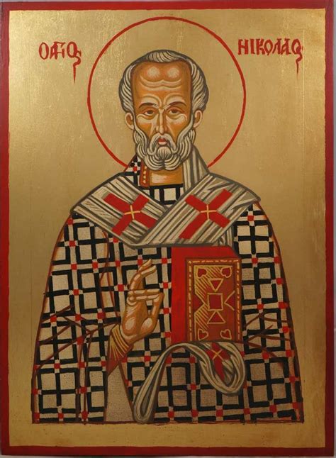 St Nicholas Orthodox Icon Blessedmart Saint Nicholas Orthodox