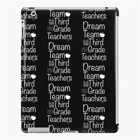 Funda Y Vinilo Para Ipad Dream Team Maestro De Tercer Grado Maestros