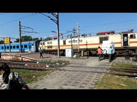 Full Departure Of Bhopal Durg Amarkantak Express With Extra Shatabdi