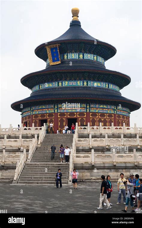 The Exterior Outside Of The Hall Of Prayer For Good Harvests The