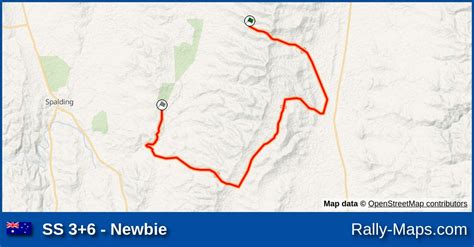 Ss 36 Newbie Stage Map Rally Sa Rally Of The Heartland 2021 🌍