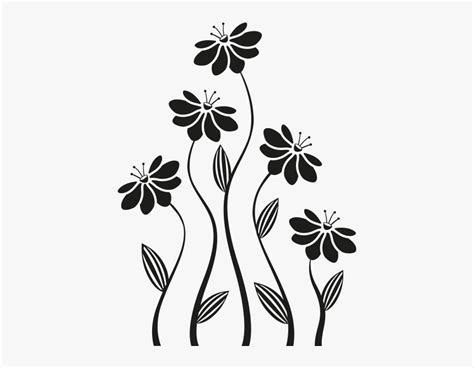 Floral Design Royalty Free Silhouette Flower Free Flower Design