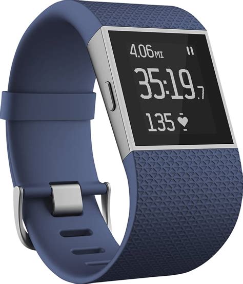 Questions and Answers: Fitbit Surge Fitness Watch (Small) Blue FB501BUS - Best Buy