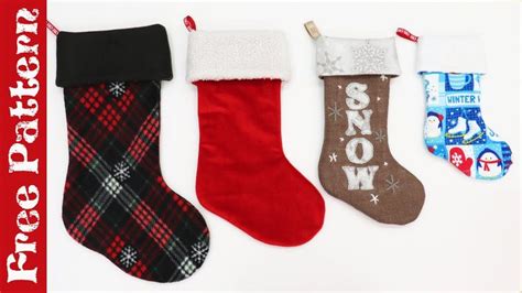 Sew A Minute Easy Christmas Stocking Detailed Instructions Fully