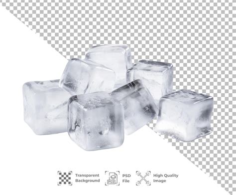 Premium Psd Psd Ice Cube Isolated