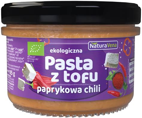 PASTA Z TOFU Z PAPRYKĄ CHILI BIO 185 g NATURAVENA 13098198544 Allegro pl