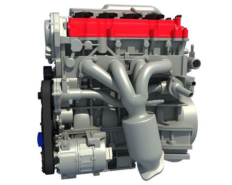 Car Engine 3d Model 3d Model 199 3dm 3ds C4d Lwo Max Obj Xsi