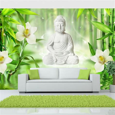 Selbstklebende Fototapete Buddha And Nature Kaufen KunstLoft