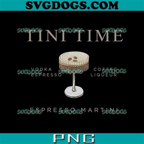 Tini Time Vodka Espresso Png