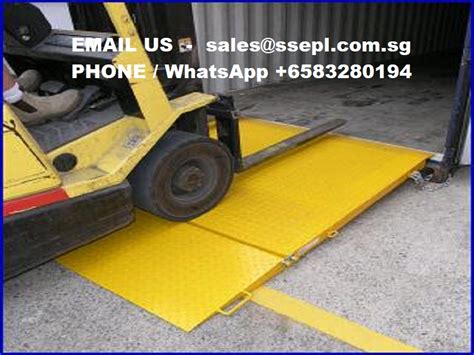 Heavy Duty Stainless Steel Ramps For Forklift Singapore Specialized