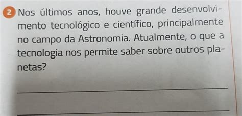 2 Nos últimos anos houve grande desenvolvi mento tecnológico e