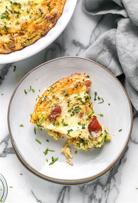 Crustless Quiche {easy And Healthy}