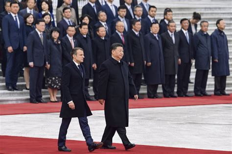 Emmanuel Macron En Chine Une Visite Sous Tensions G Opolitiques L