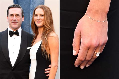 See Jon Hamm's Fiancée Anna Osceola's Engagement Ring [PHOTOS]