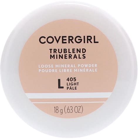 Covergirl Trublend Minerals Loose Face Powder Light Pale Ebay