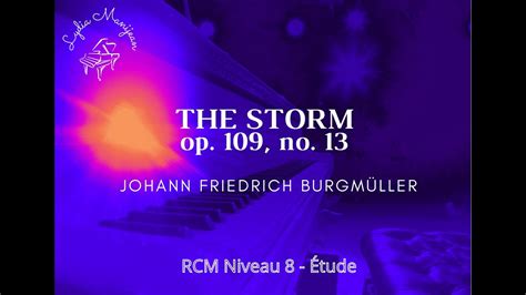 Lydia Joue Lorage The Storm De Burgm Ller Rcm Niveau Tude